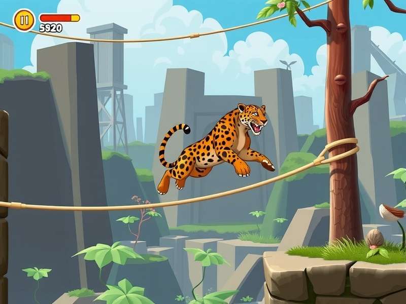 Jumping Jaguar gameplay screenshot